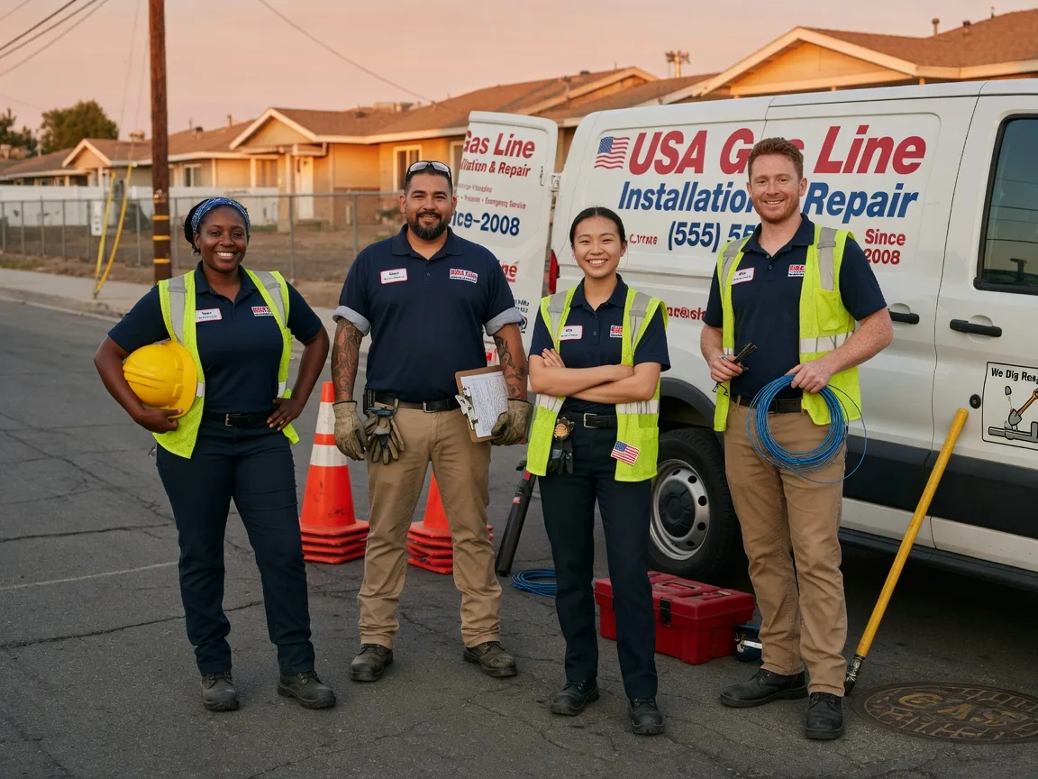 Gas Line Installation company in Lansing, IA